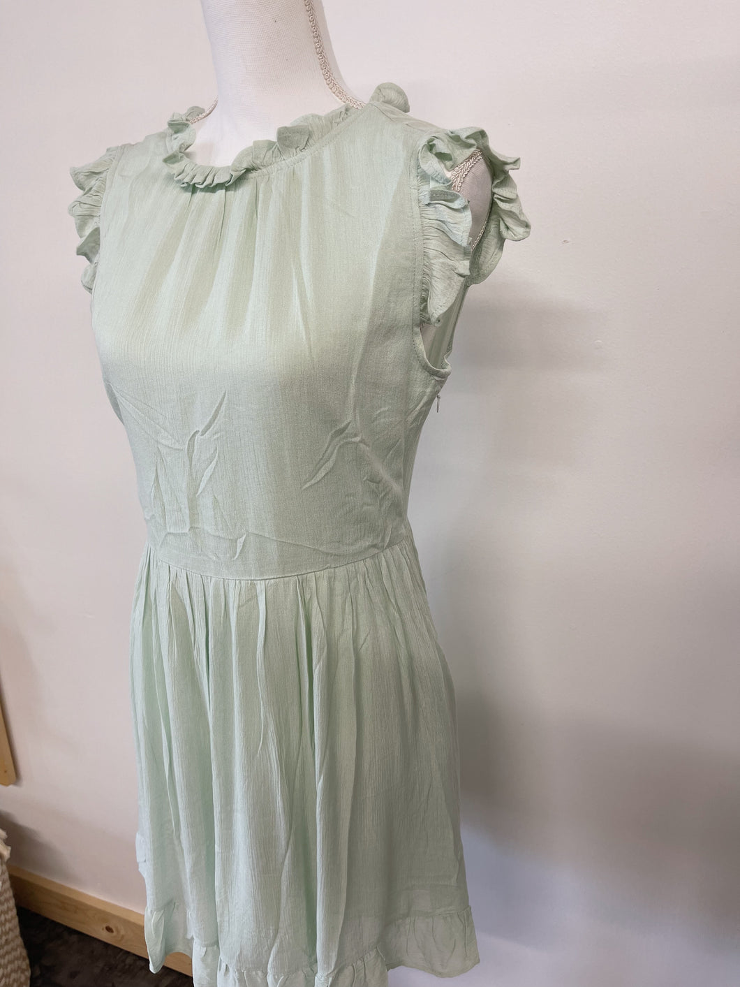 MINTY DAYS BABYDOLL DRESS