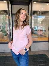 Load image into Gallery viewer, PINK POCKET TEE
